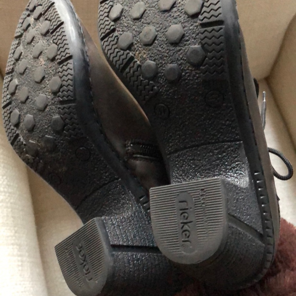 Rieker dark gray booties - Picture 3 of 8